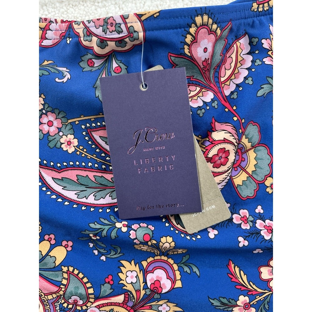 Jcrew X Liberty London Floral Bikini Set Underwire Top 34C High Waisted Bottom M - Picture 5 of 14